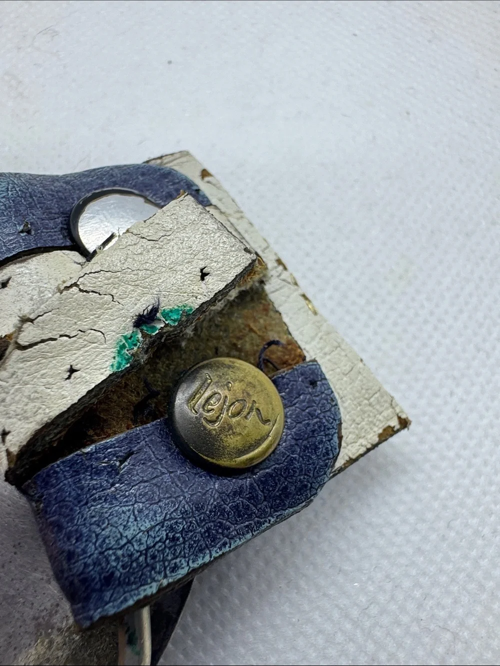 Turquoise and Coral Silver Western Belt Buckle Vintage